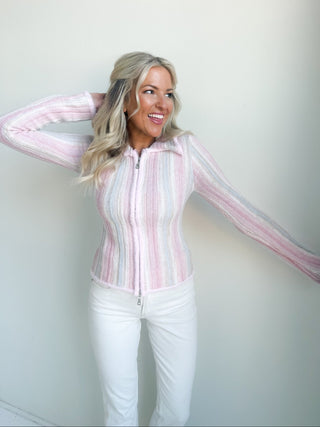 The Jacquie Pastel Top - Ardire Collection