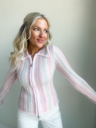 The Jacquie Pastel Top - Ardire Collection
