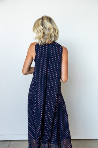 The Jenna Polka Dot Maxi Dress - Ardire Collection