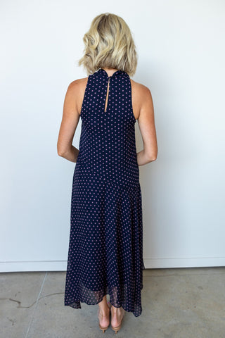 The Jenna Polka Dot Maxi Dress - Ardire Collection