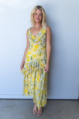 The Limoncello Garden Dress - Ardire Collection