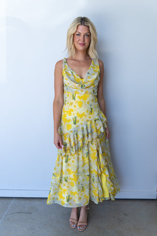 The Limoncello Garden Dress - Ardire Collection