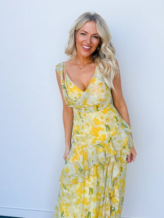 The Limoncello Garden Dress - Ardire Collection