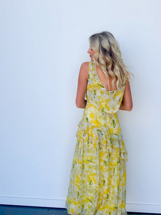 The Limoncello Garden Dress - Ardire Collection