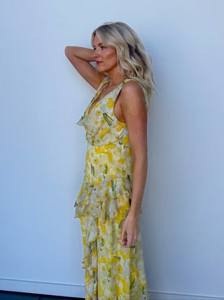 The Limoncello Garden Dress - Ardire Collection