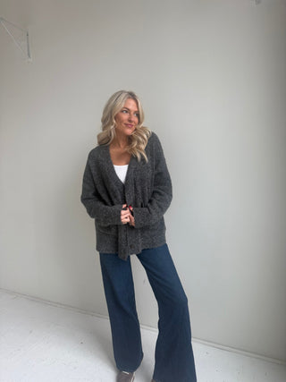 The London Grey Cardigan - Ardire Collection
