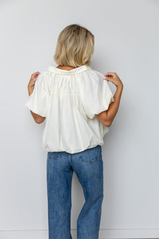 The Lottie Pintuck Top - Ardire Collection