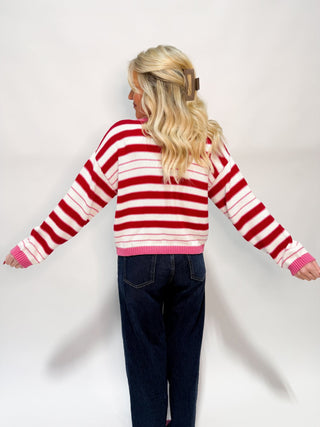 The Love Note Striped Cardigan - Ardire Collection