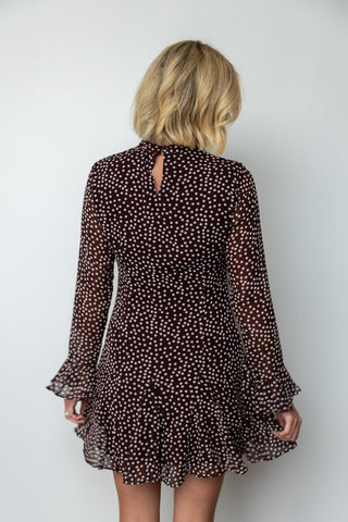 The Macy Polka Dot Mini Dress - Ardire Collection