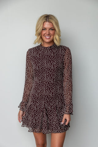 The Macy Polka Dot Mini Dress - Ardire Collection