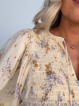 The Marigold Meadow Blouse - Ardire Collection
