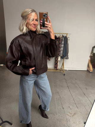 The Monroe Chocolate Jacket - Ardire Collection