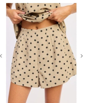 The Monroe Polka Dot Shorts - Ardire Collection