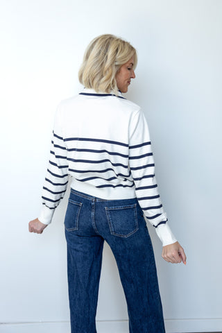 The Newport Stripe Cardigan - Ardire Collection