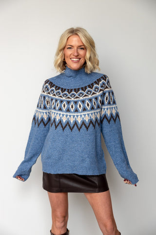 The Nordic Fair Isle Sweater - Ardire Collection