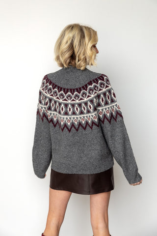 The Nordic Fair Isle Sweater - Ardire Collection