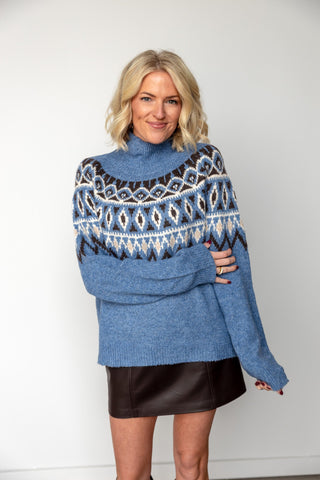 The Nordic Fair Isle Sweater - Ardire Collection