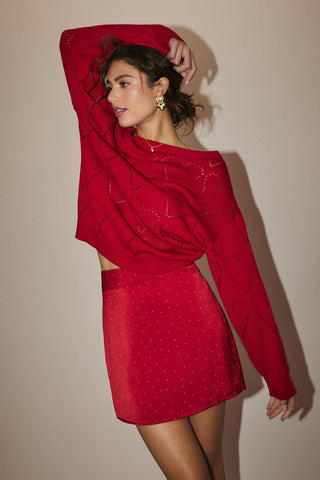 The Polka Dot Mini Skirt - Ardire Collection