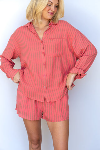 The Portofino Striped Button - Up - Ardire Collection