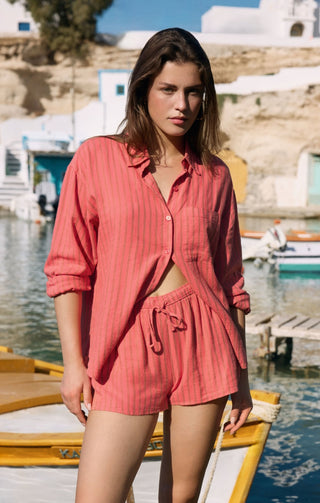 The Portofino Striped Shorts - Ardire Collection