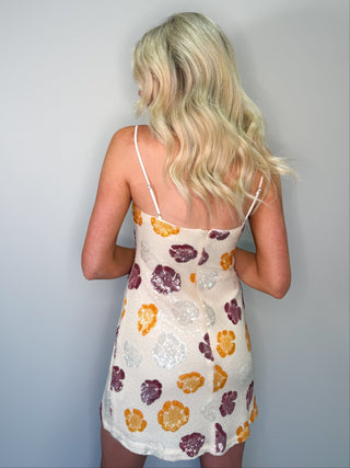 The Positano Floral Mini Dress - Ardire Collection