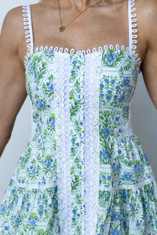 The Provence Floral Mini Dress - Ardire Collection