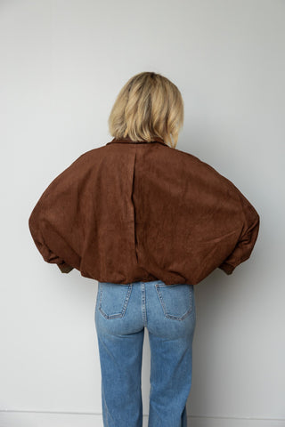 The Rowan Suede Utility Jacket - Ardire Collection