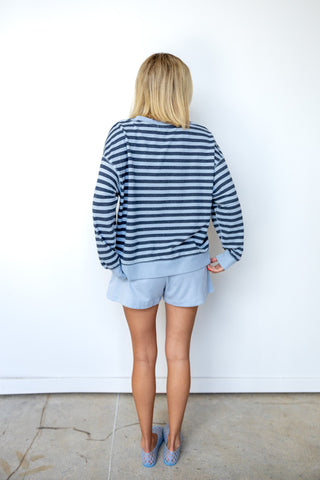 The Seaside Stripe Pullover - Ardire Collection
