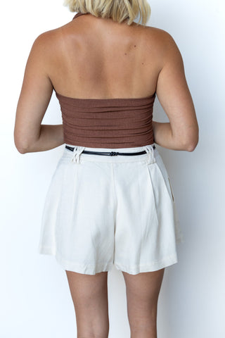 The Sienna Linen Shorts - Ardire Collection