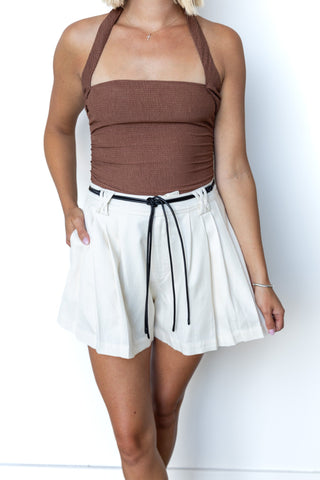 The Sienna Linen Shorts - Ardire Collection