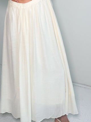 The Soleil Buttoned Midi Dress - Ardire Collection