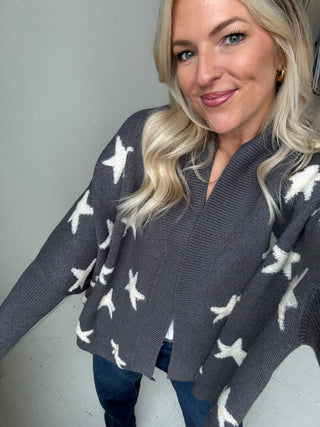 The Starfall Slouchy Cardigan - Ardire Collection