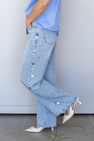 The Sutton Side Button Denim - Ardire Collection
