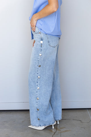 The Sutton Side Button Denim - Ardire Collection