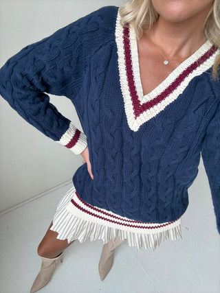 The Varsity Sweater Dress - Ardire Collection