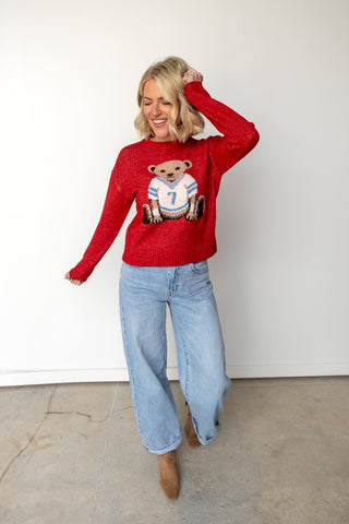 The Varsity Teddy Sweater - Ardire Collection