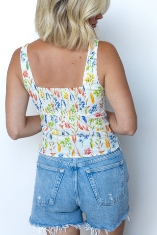The Wildflower Sweetheart Top - Ardire Collection