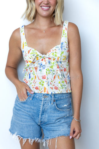 The Wildflower Sweetheart Top - Ardire Collection