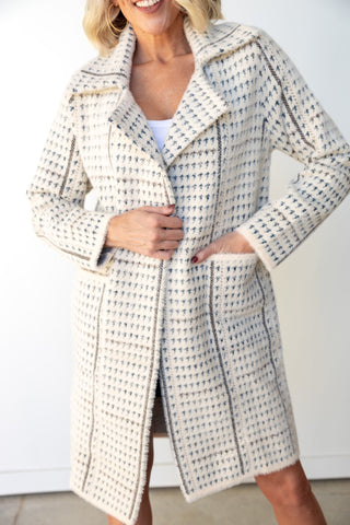 The Willa Knit Coat - Ardire Collection