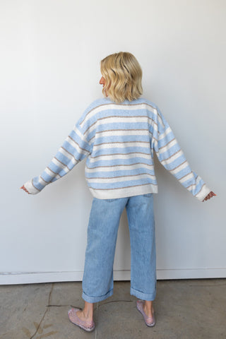 The Winslow Striped Sweater - Ardire Collection