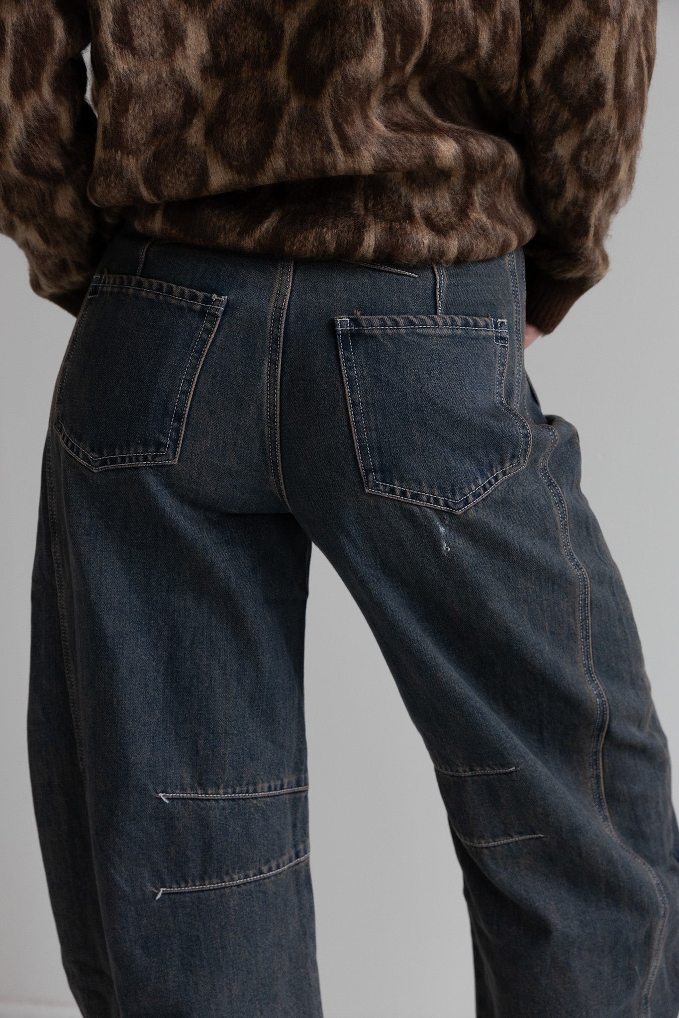 Wide - Leg Barrel Denim Jean - Final Sale - Ardire Collection