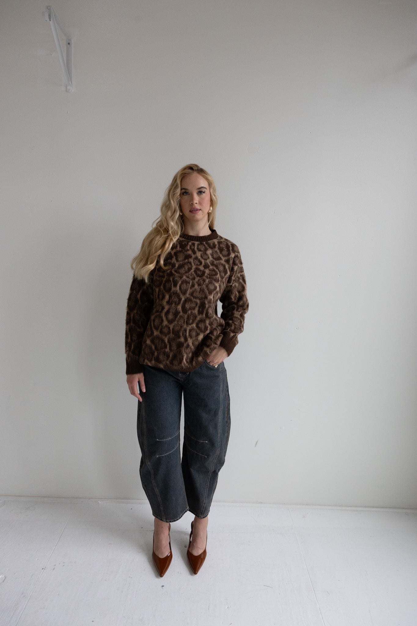 Wide - Leg Barrel Denim Jean - Final Sale - Ardire Collection